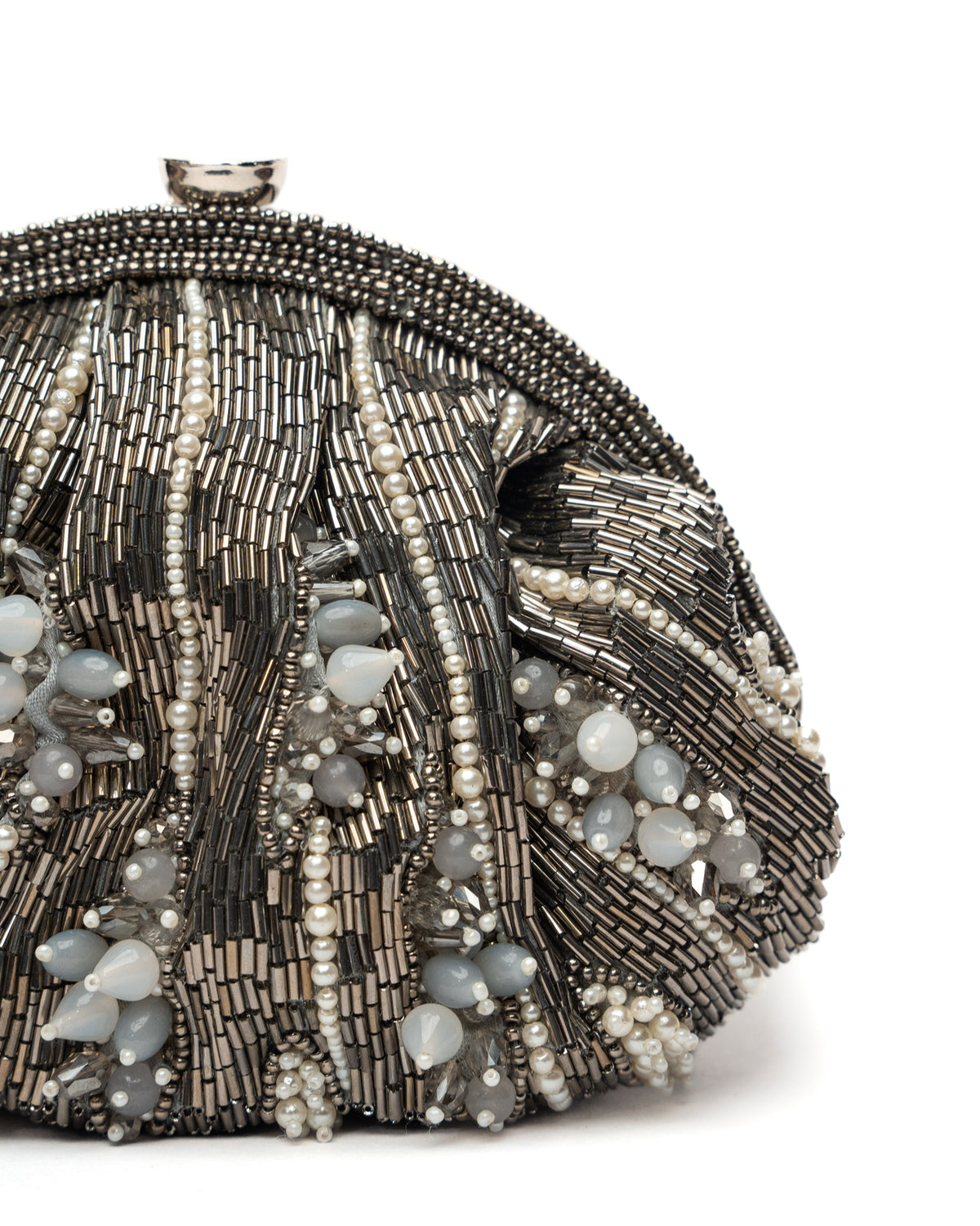 Bead Blooms Midnight Silver