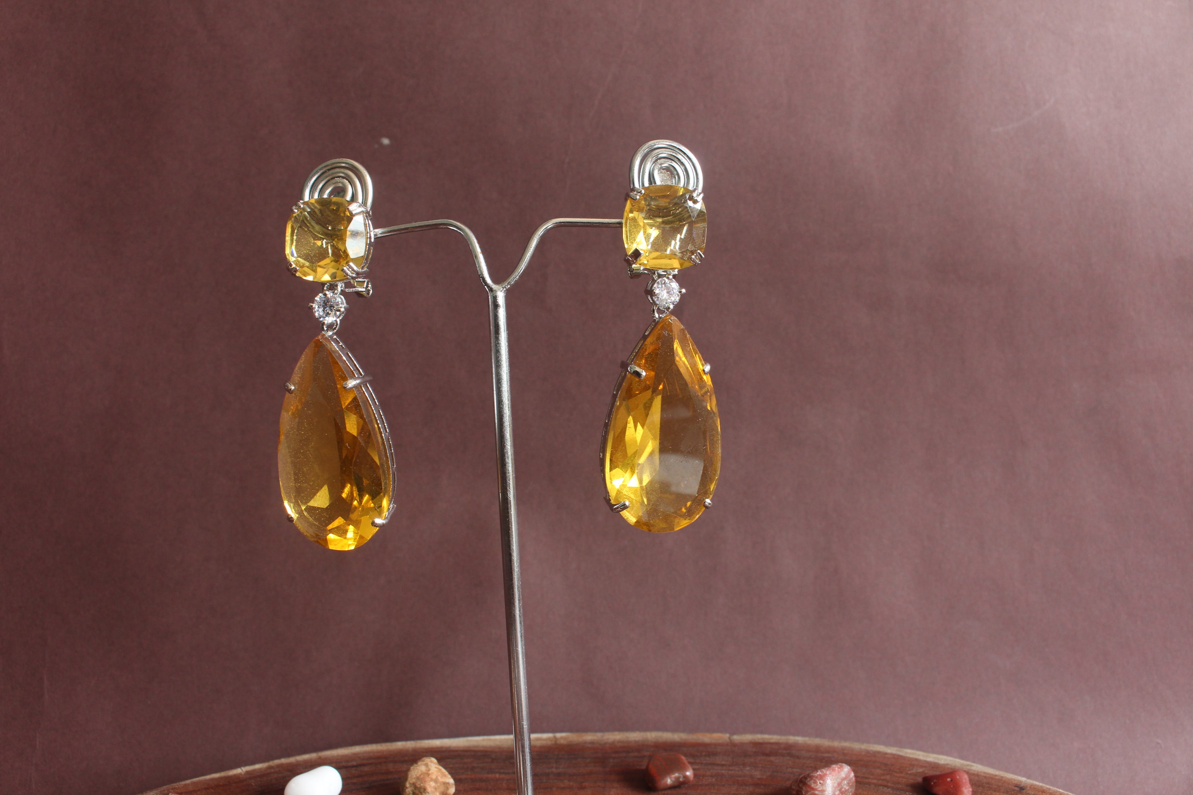 Citrine doublet Danglers