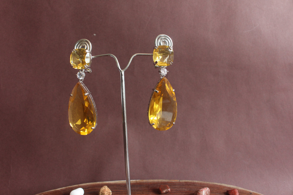 Citrine doublet Danglers
