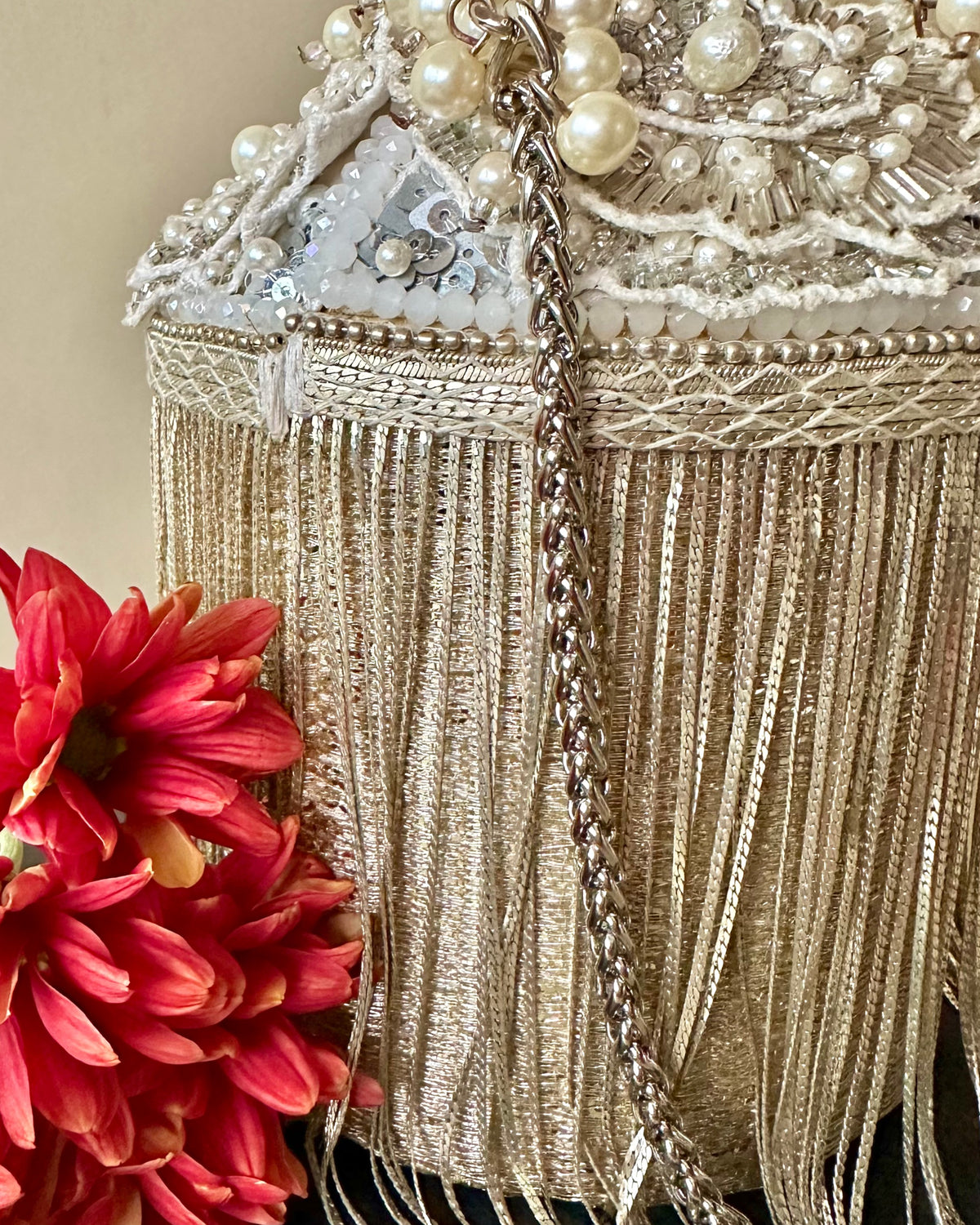 Hinted Cascade Silver Shimmer