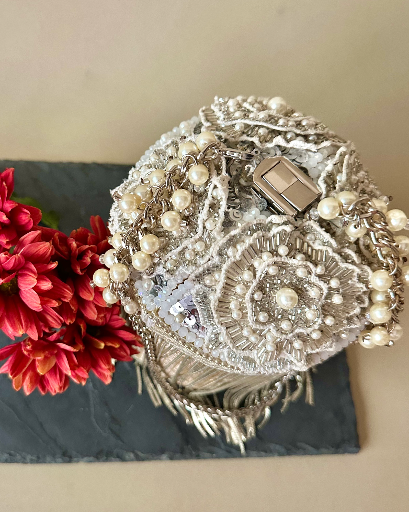 Hinted Cascade Silver Shimmer