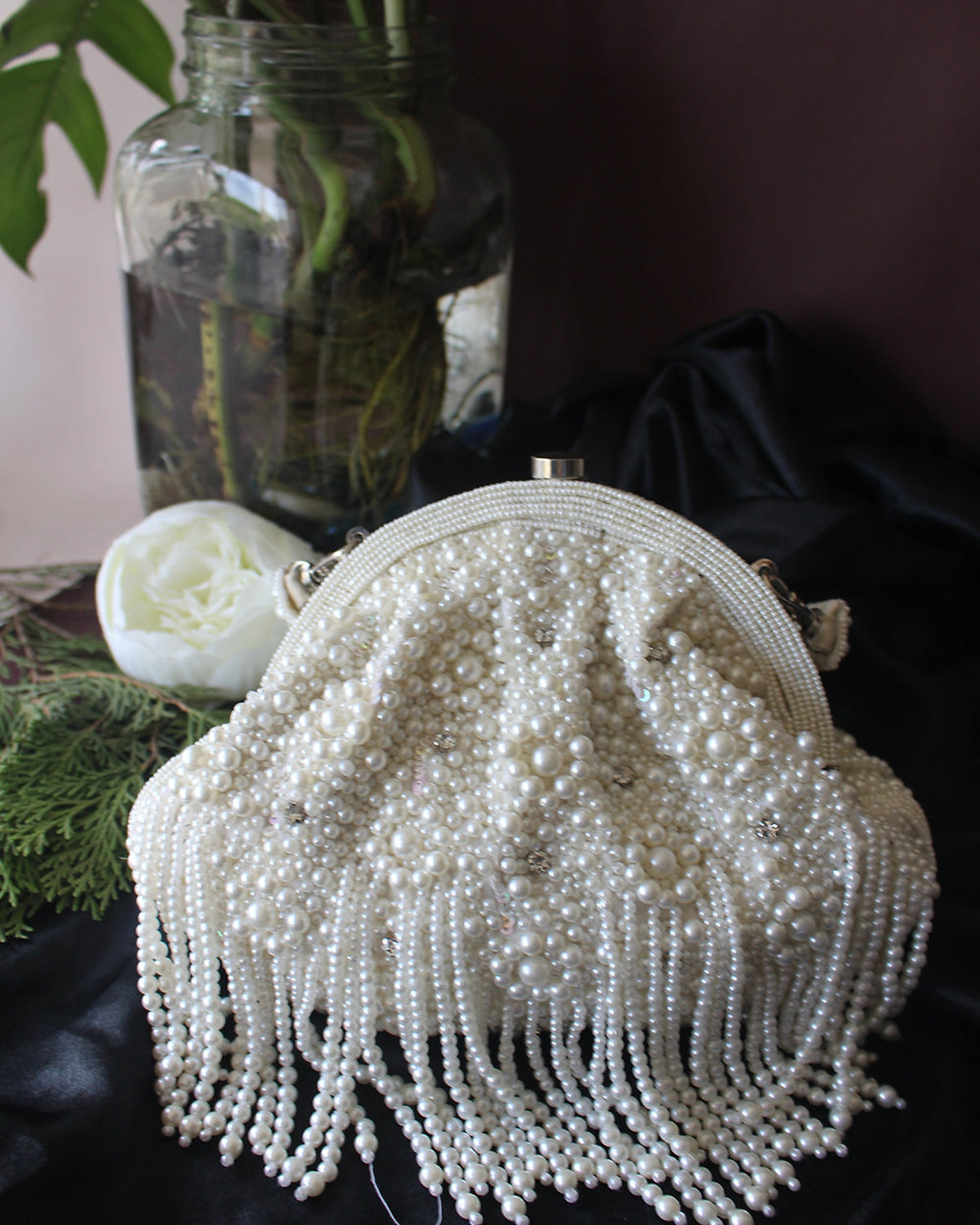 Ivory Pearl Tassels