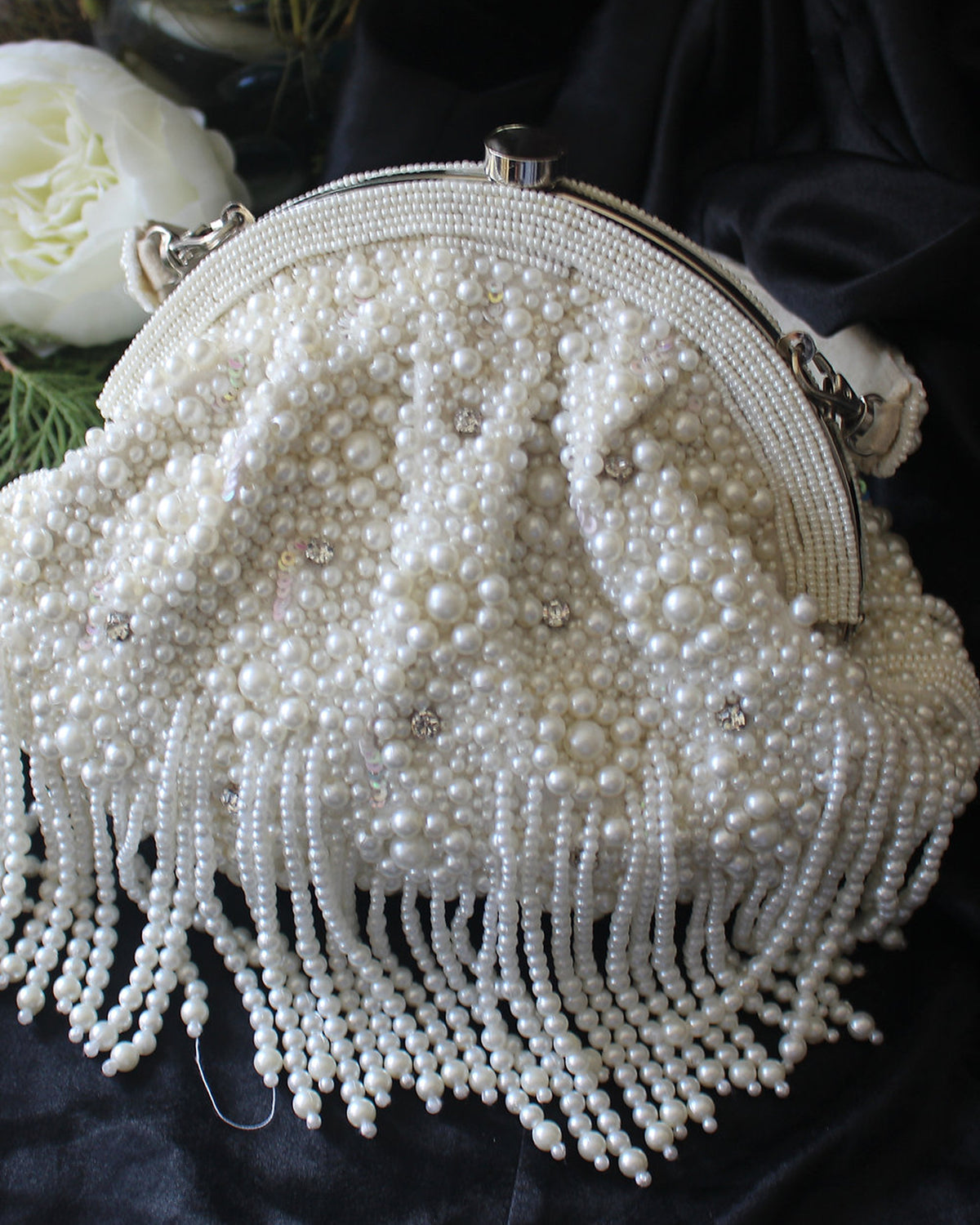 Ivory Pearl Tassels