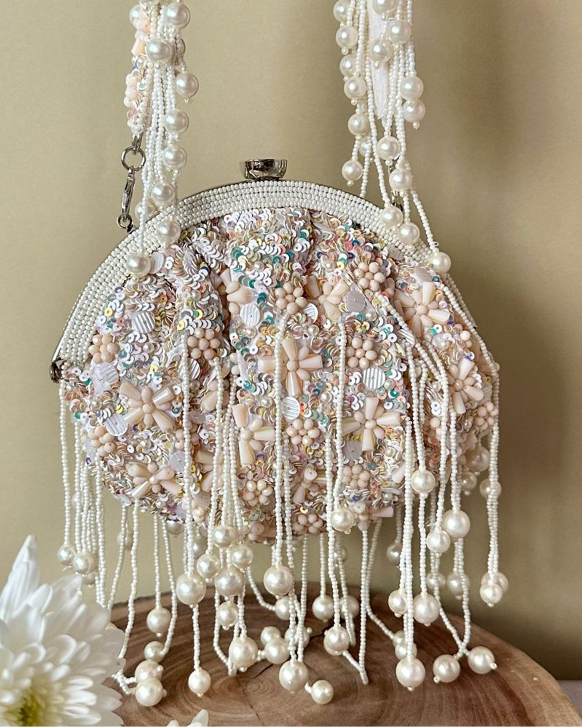 Sequin Enchantment Ivory