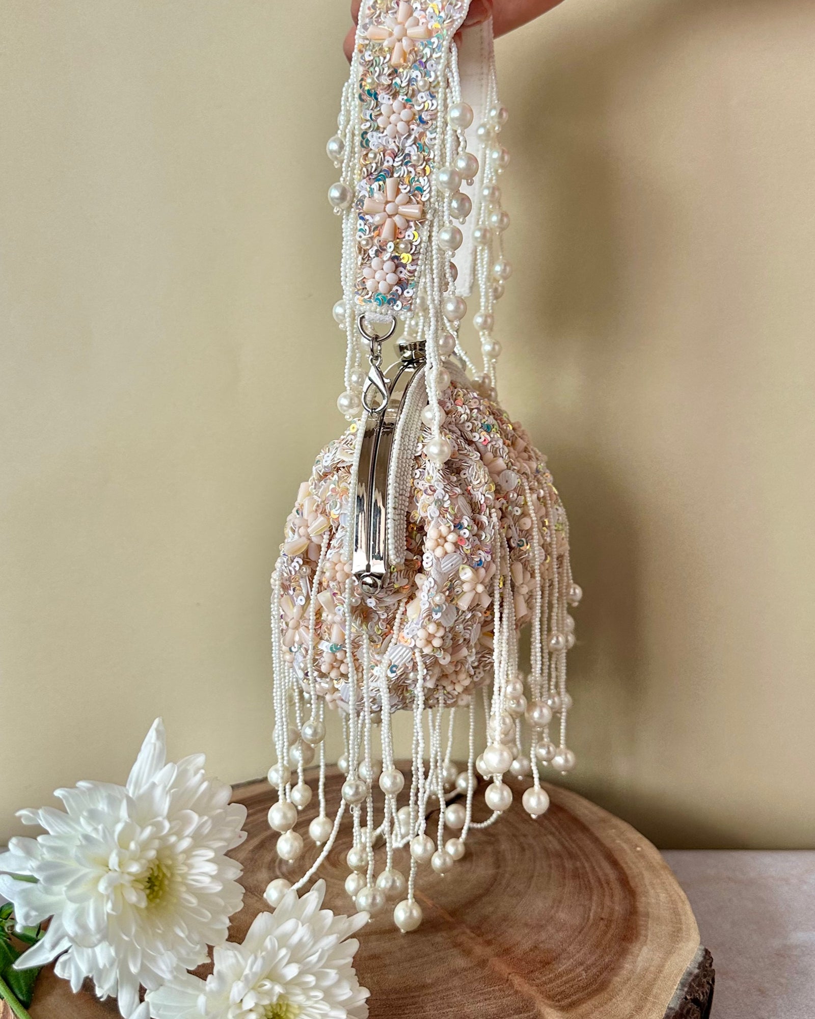 Sequin Enchantment Ivory