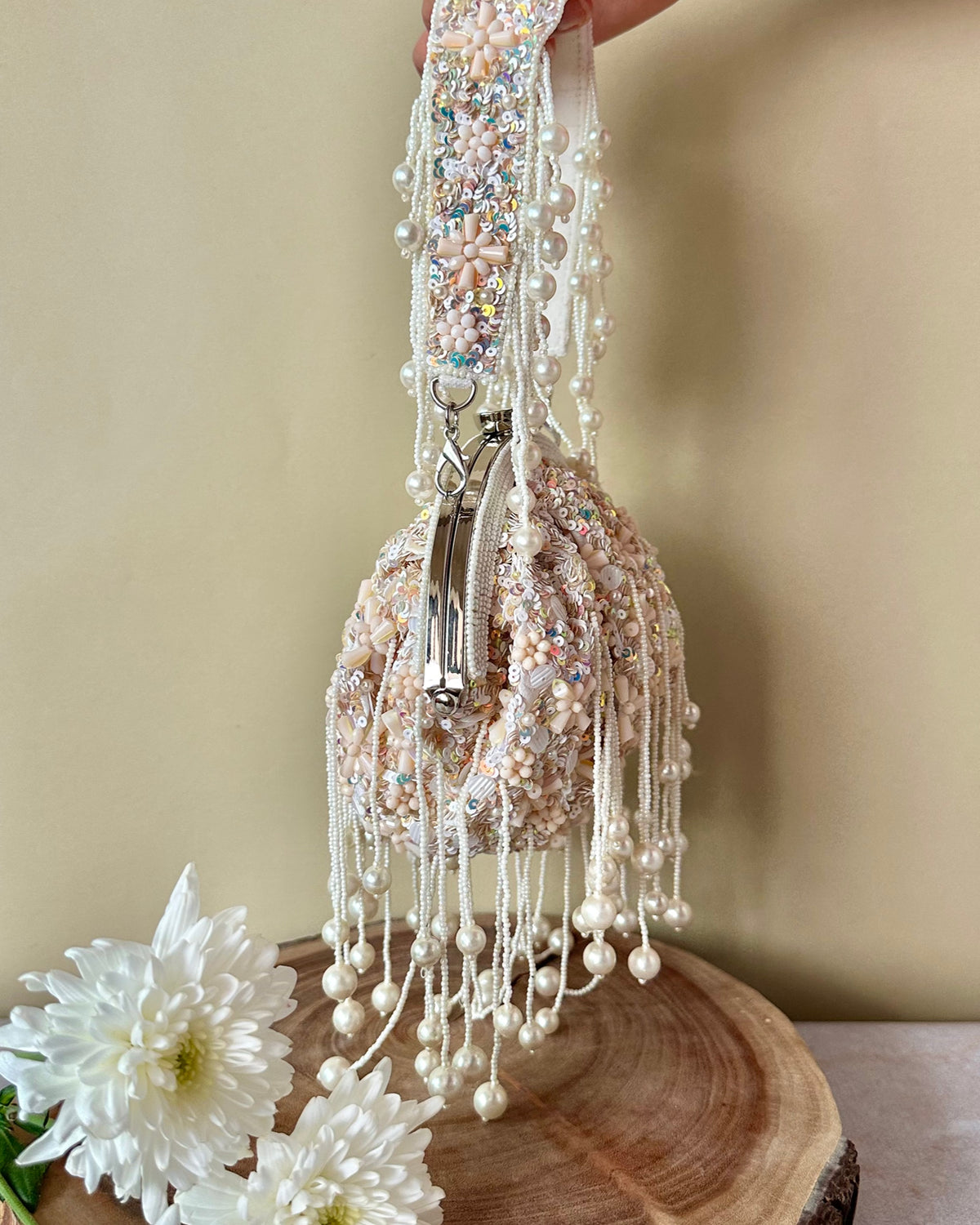 Sequin Enchantment Ivory