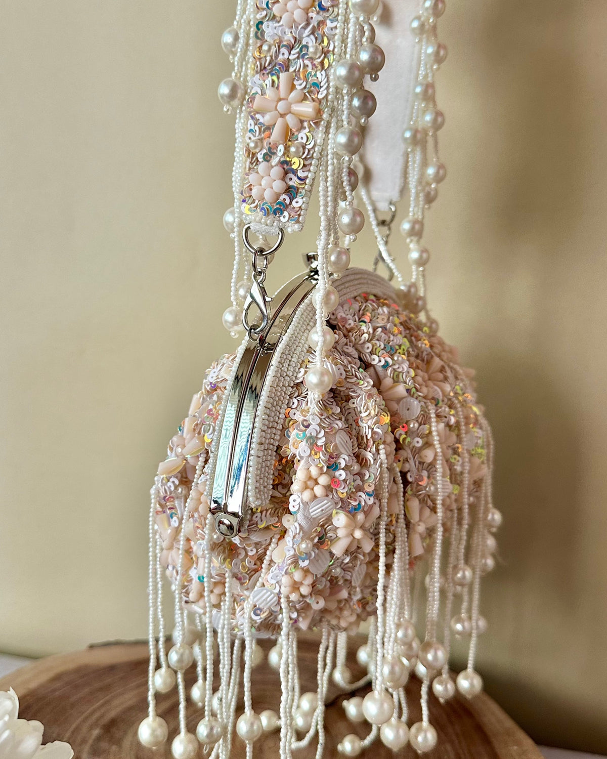 Sequin Enchantment Ivory