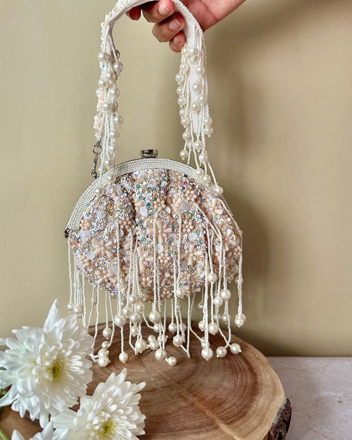 Sequin Enchantment Ivory