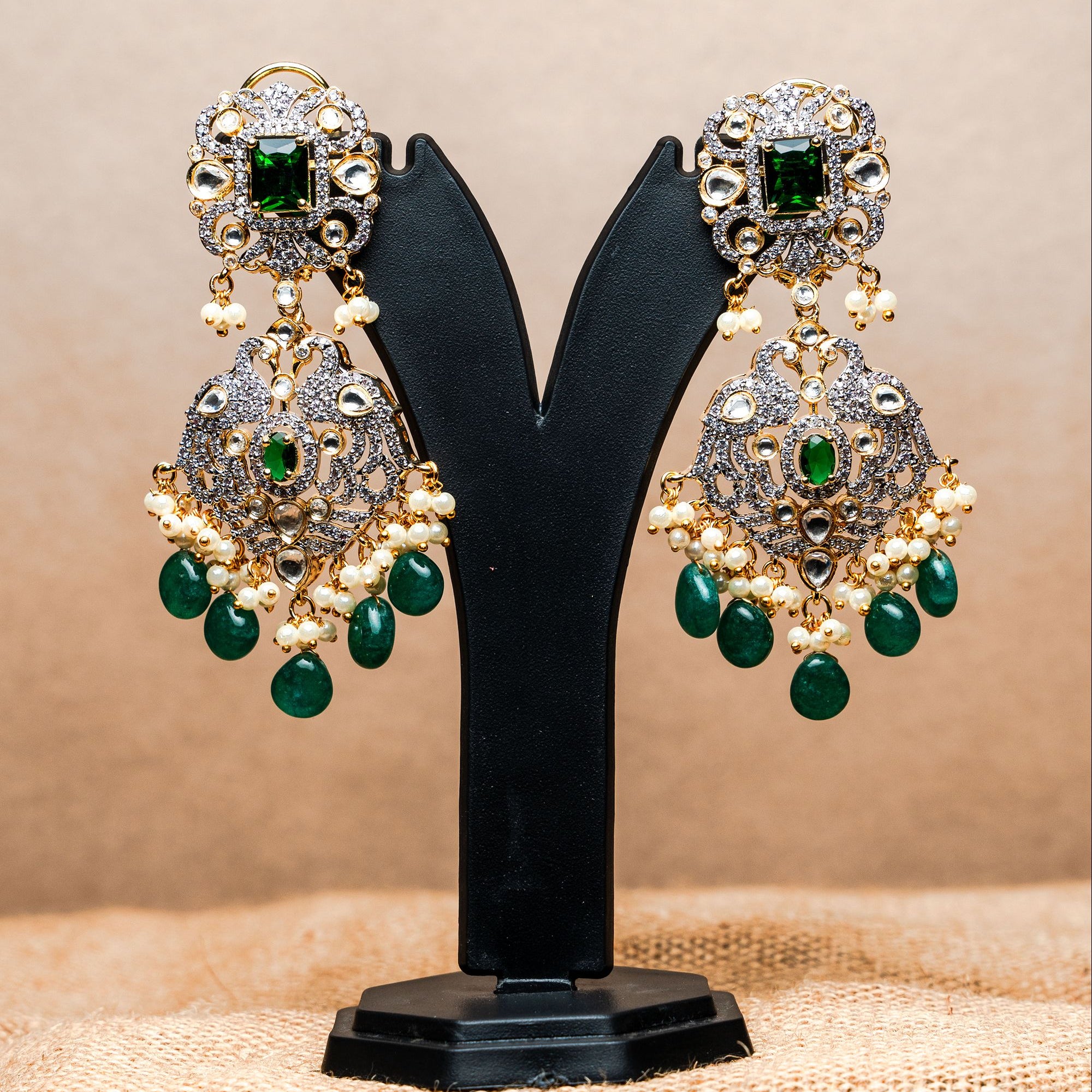 Oasis Opulence Diamond Danglers