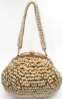 Pearl Treasure Clutch Gold