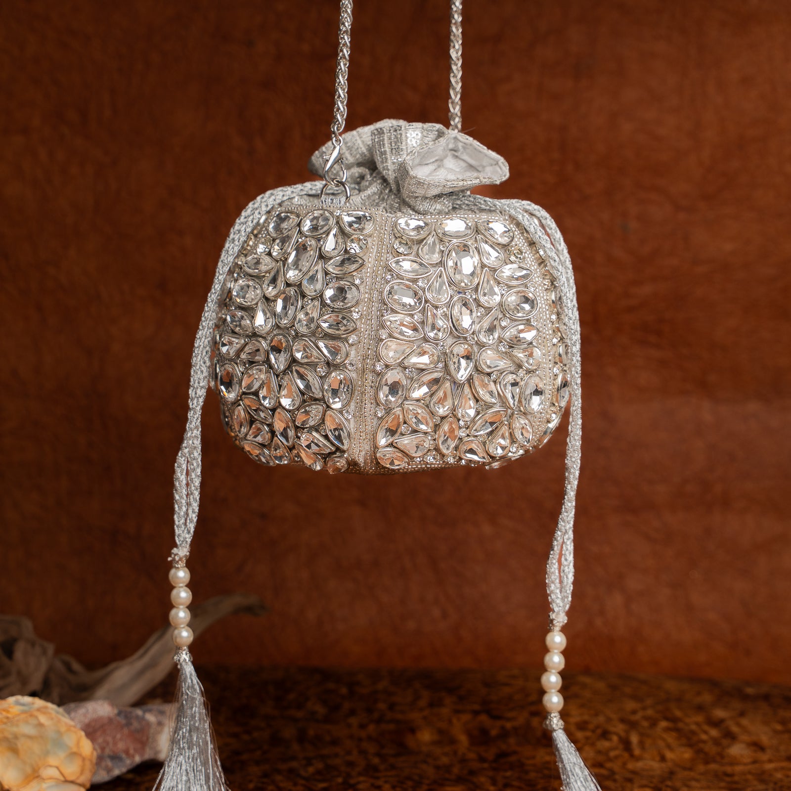Diamond Bucket Silver