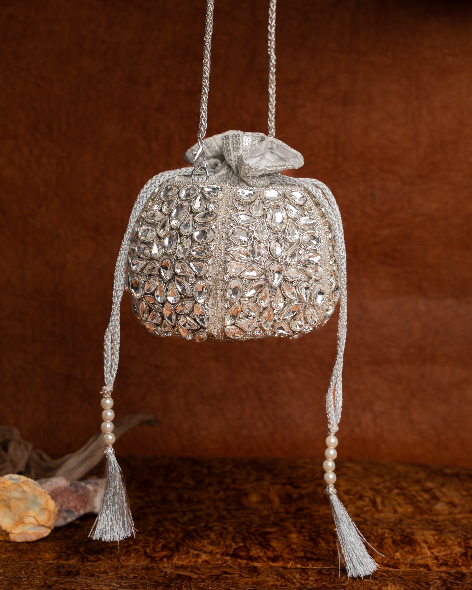 Diamond Bucket Silver