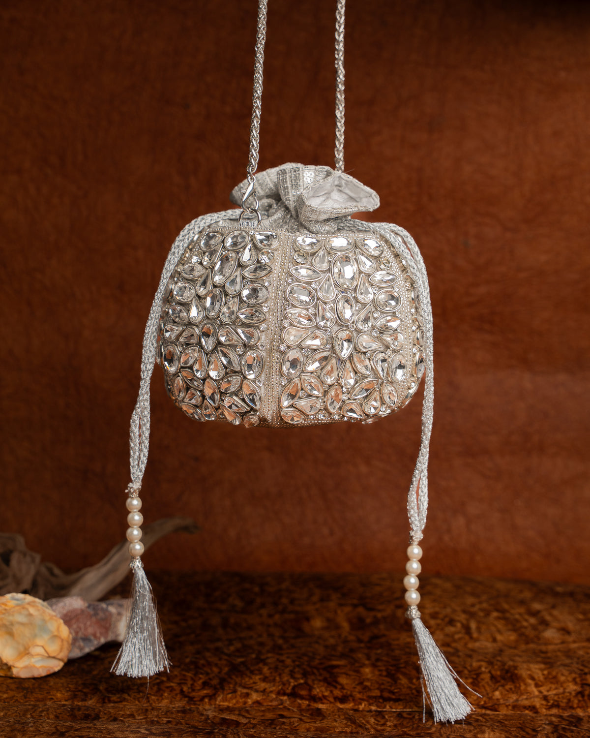Diamond Bucket Silver