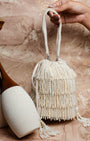 Gilt Raindrops Ivory