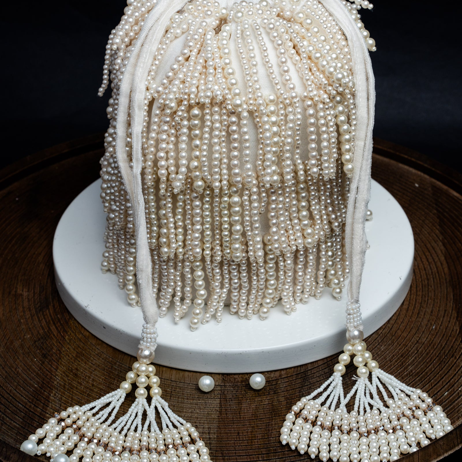 Gilt Raindrops White