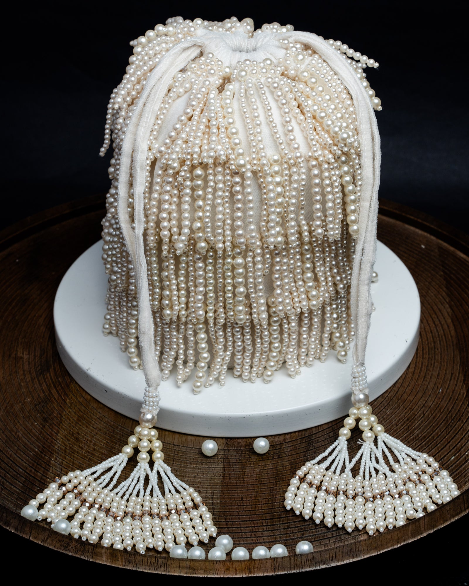 Gilt Raindrops White