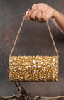 Diamond Hinted Trifold Gold