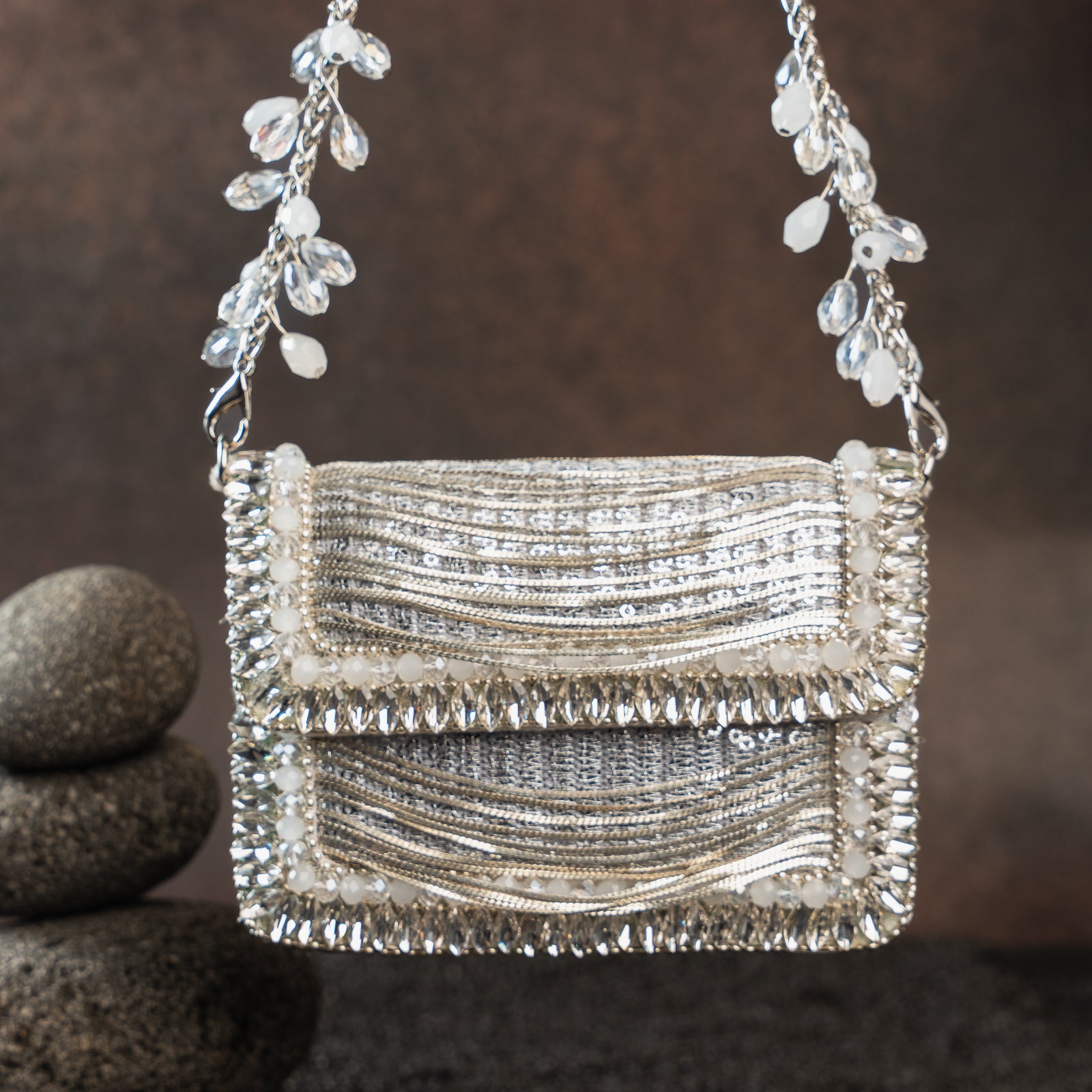 Hinted slate silver