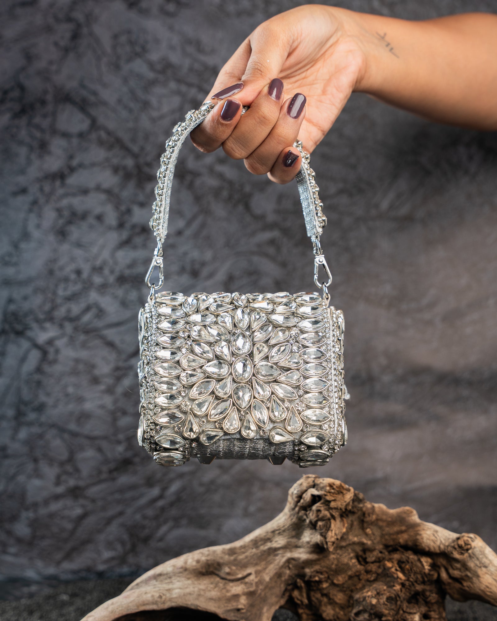 Diamond Cube Silver