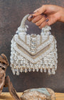 Chevron Crystal Kasse Silver