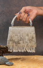 Salli En vie Mini Kasse Tassel Silver