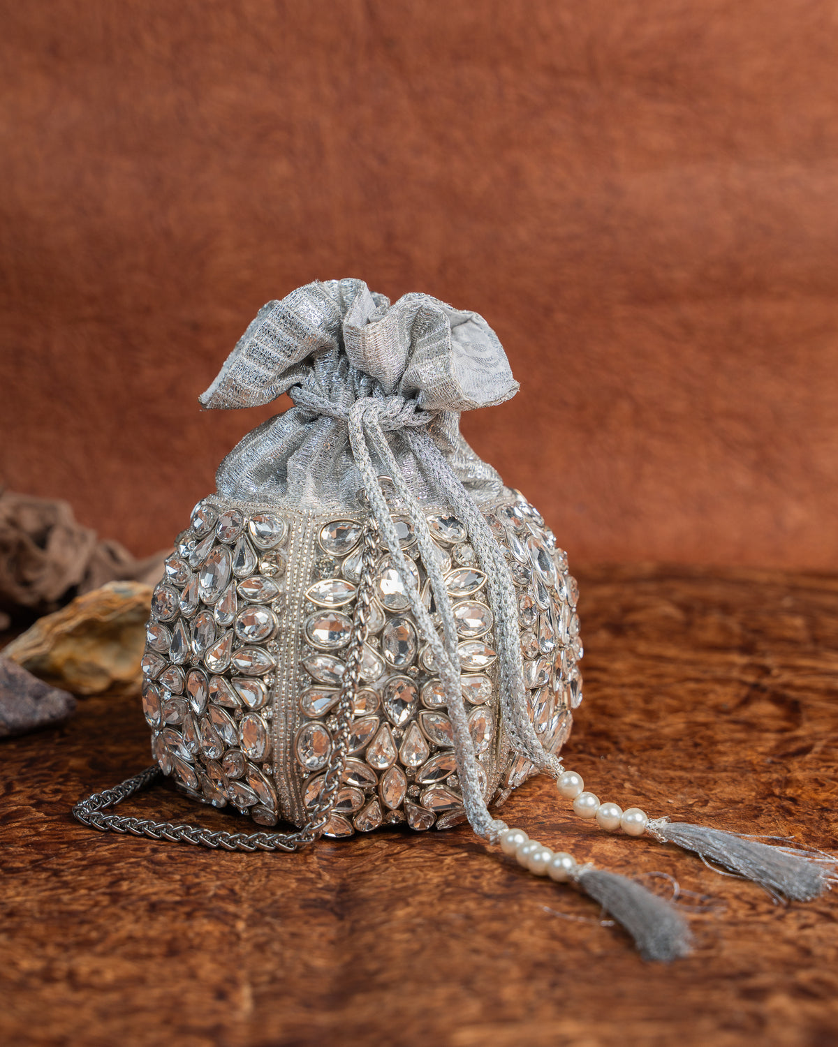 Diamond Bucket Silver
