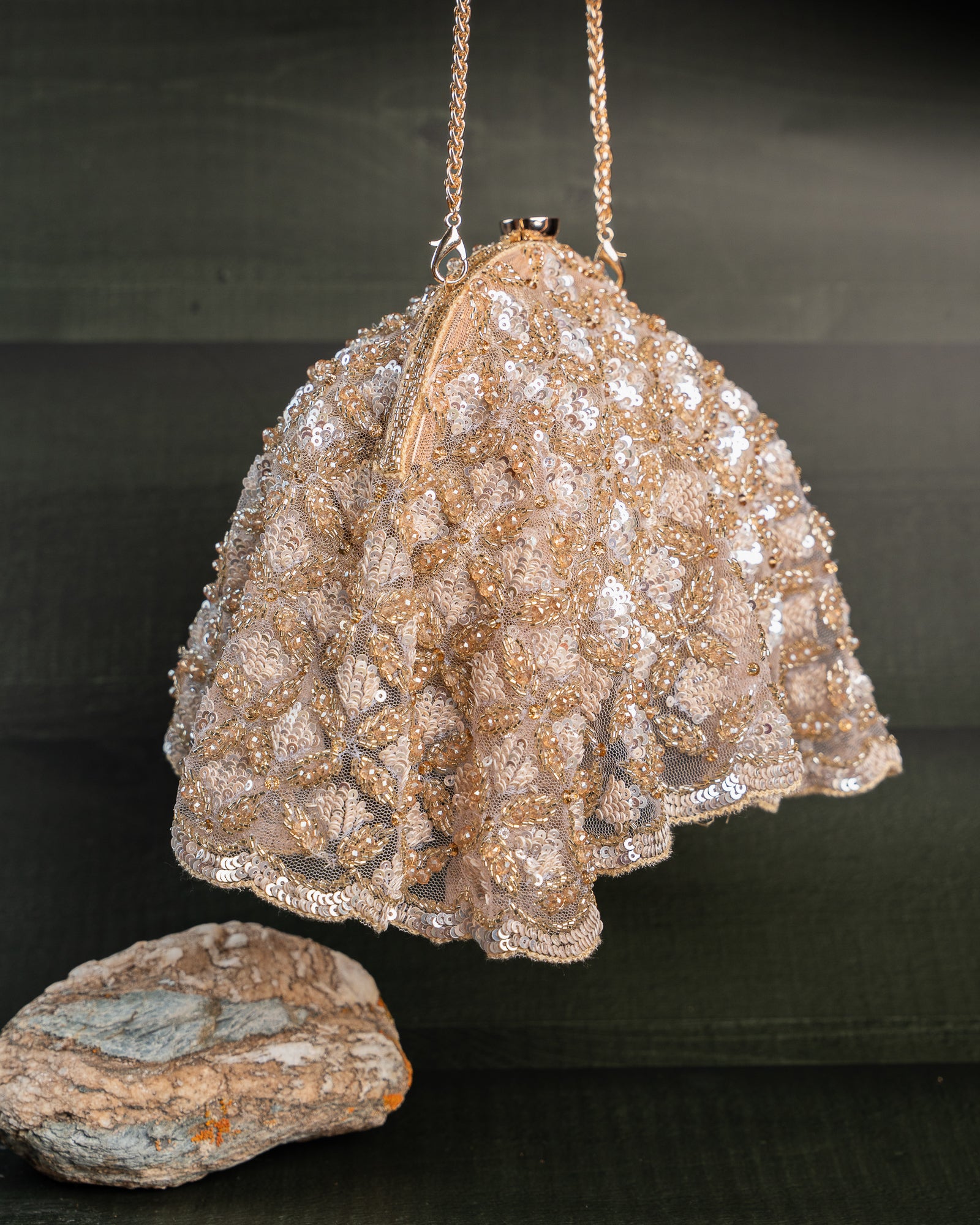 Drape Diva Batua Gold