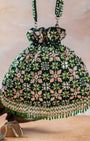 Floral Trellis Emerald