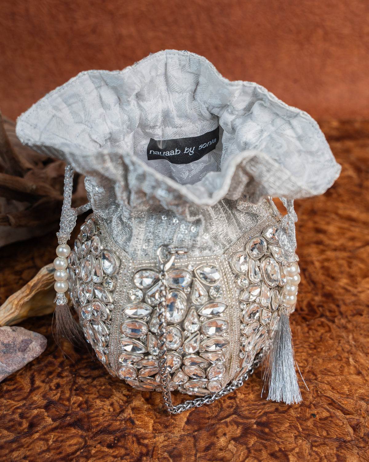Diamond Bucket Silver