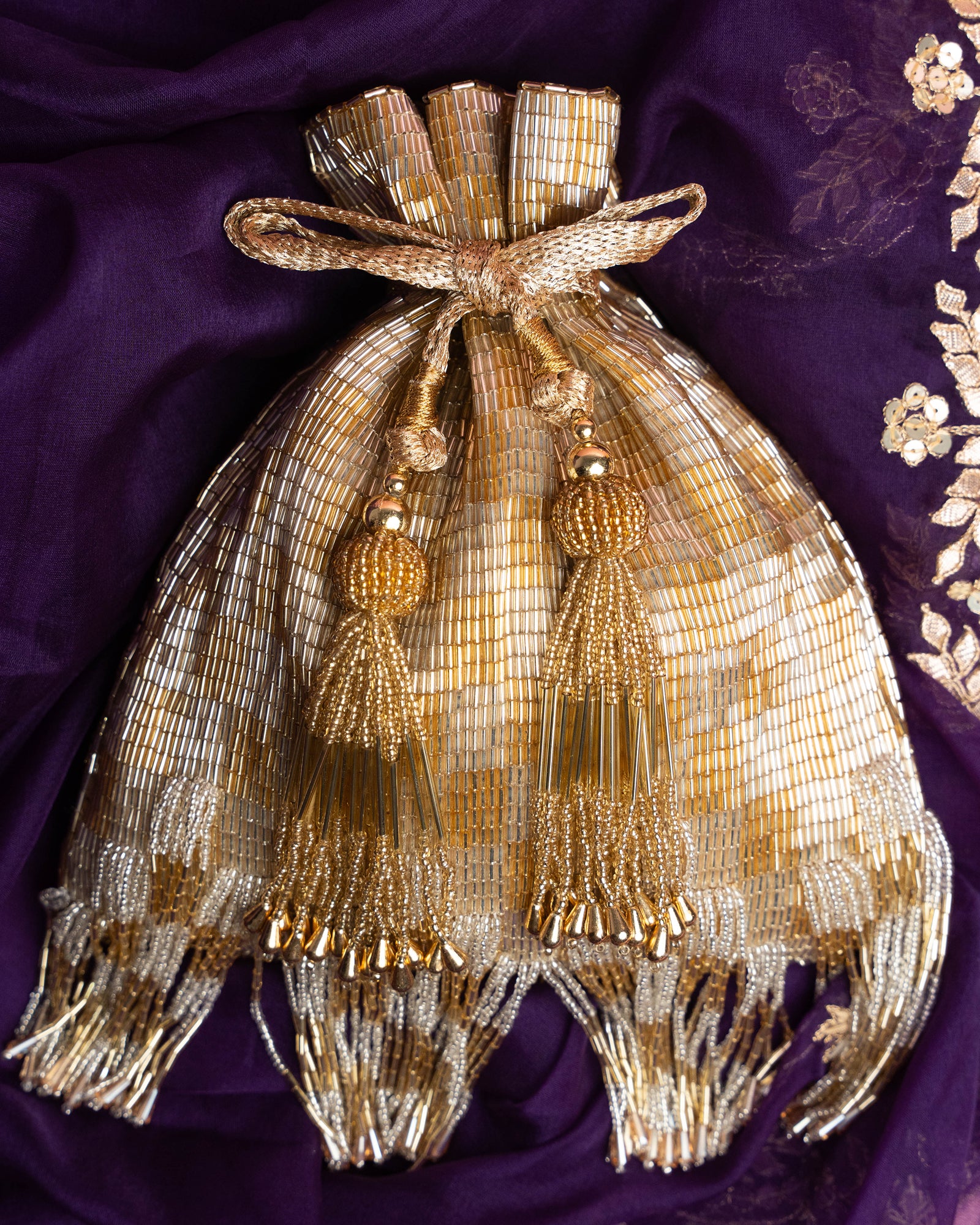 Shades of Gold Tassel