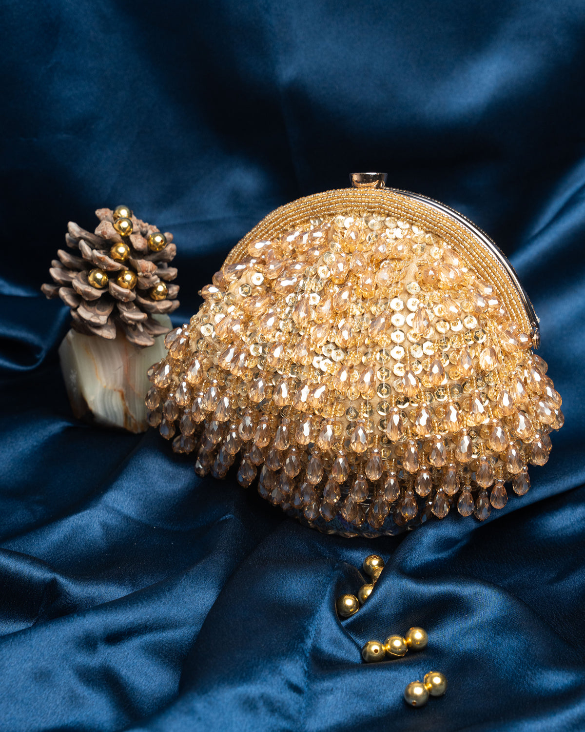 Pristine Bolso Gold