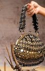 Aynali Clutch Black