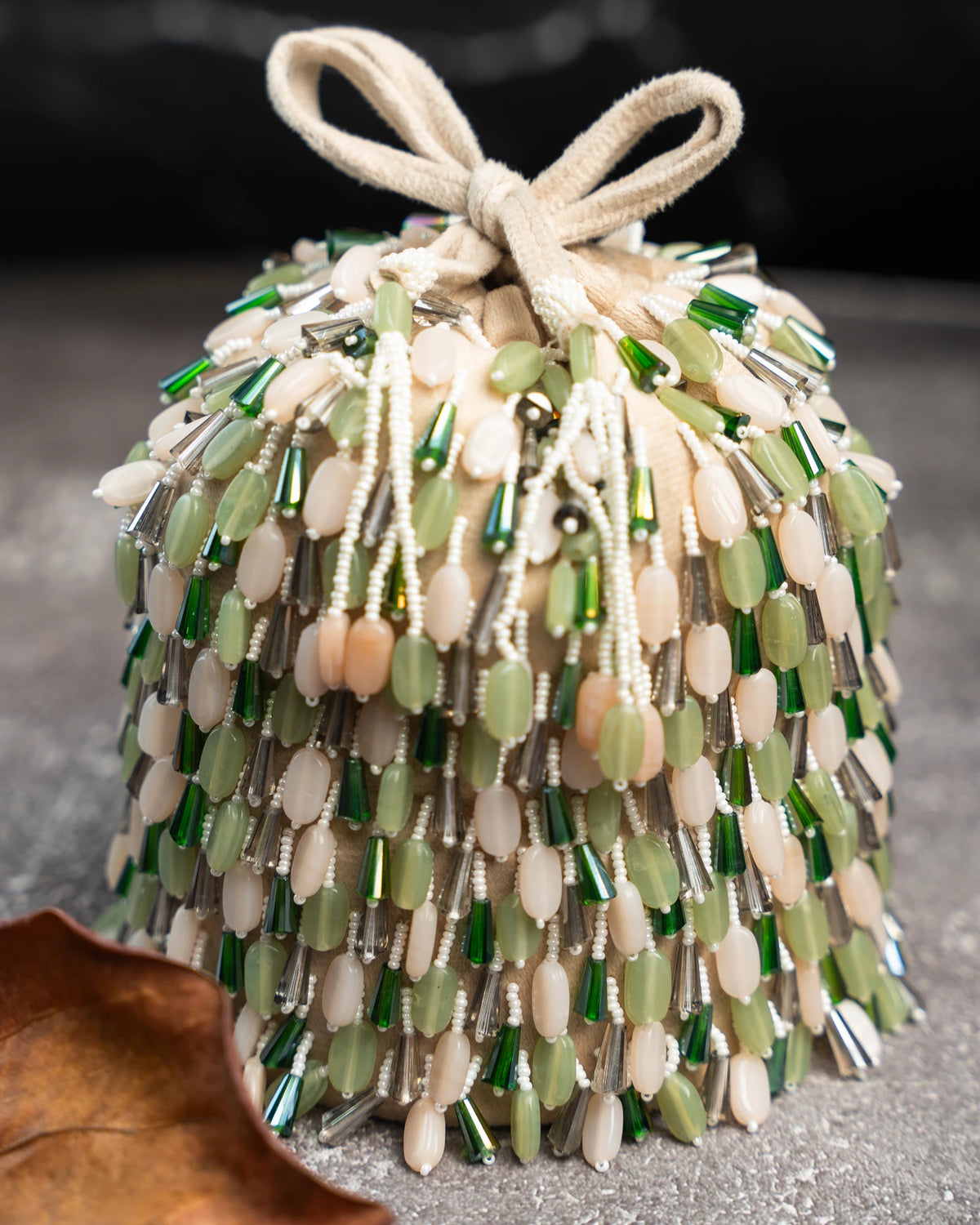 Serenity Gilt Drops Mint Maritime