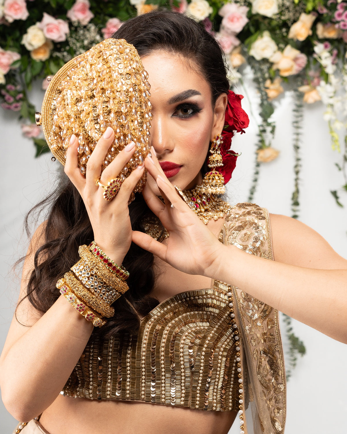 Pristine Bolso Gold